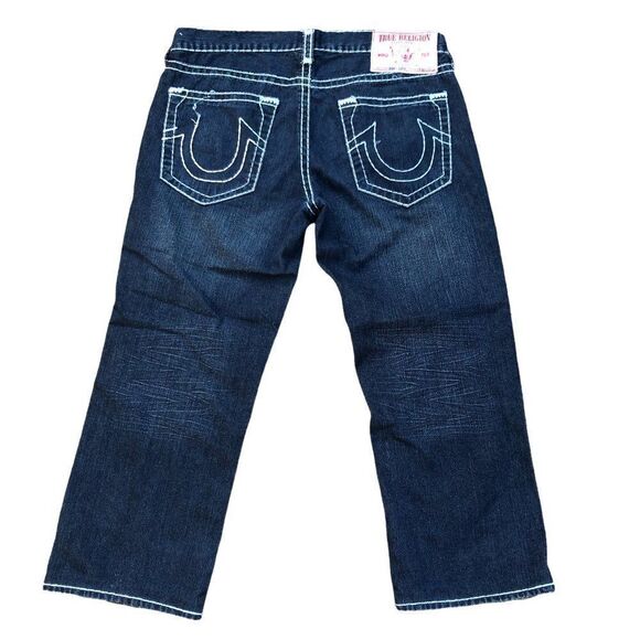 True Religion Jeans Size 38 BOBBY SUPER T Blue - Picture 3 of 8